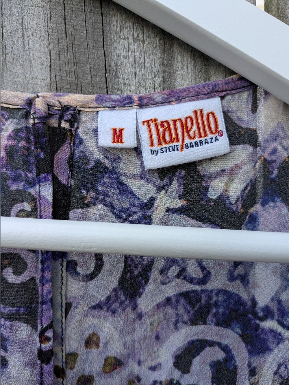 Tianello Casablanca Washable Silk Loving Blouse / M - Picture 5 of 11